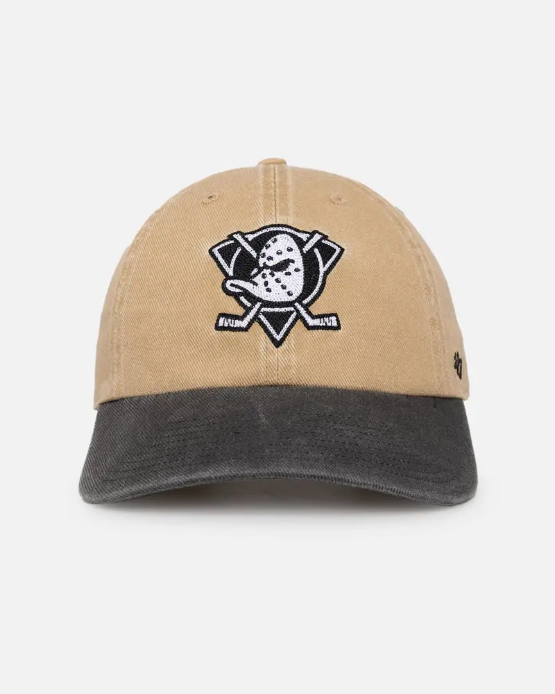 47 Brand Anaheim Ducks 'Apollo Chain' 47 Clean Up Strapback Khaki 1