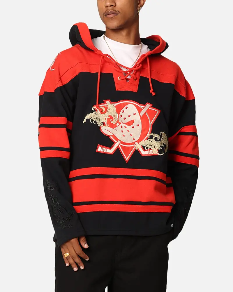 47 Brand Anaheim Ducks 'Year Of The Dragon' Lacer Hoodie Jet Black 1