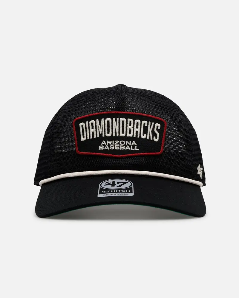 47 Brand Arizona Diamondbacks 'Mesh' Hitch Trucker Snapback Black 1