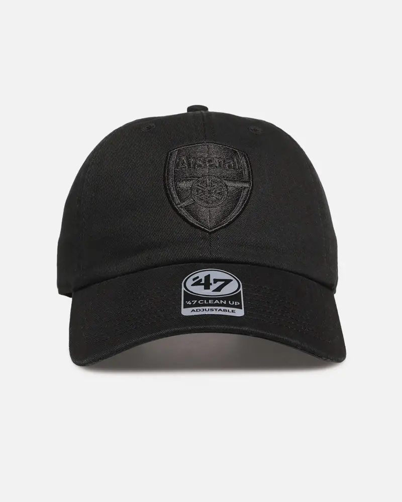 47 Brand Arsenal 47 Clean Up Strapback Black/Black 1