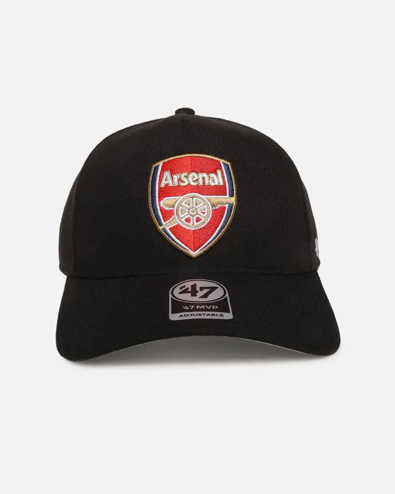 47 Brand Arsenal Fc 47 Mvp Dt Snapback Black 1