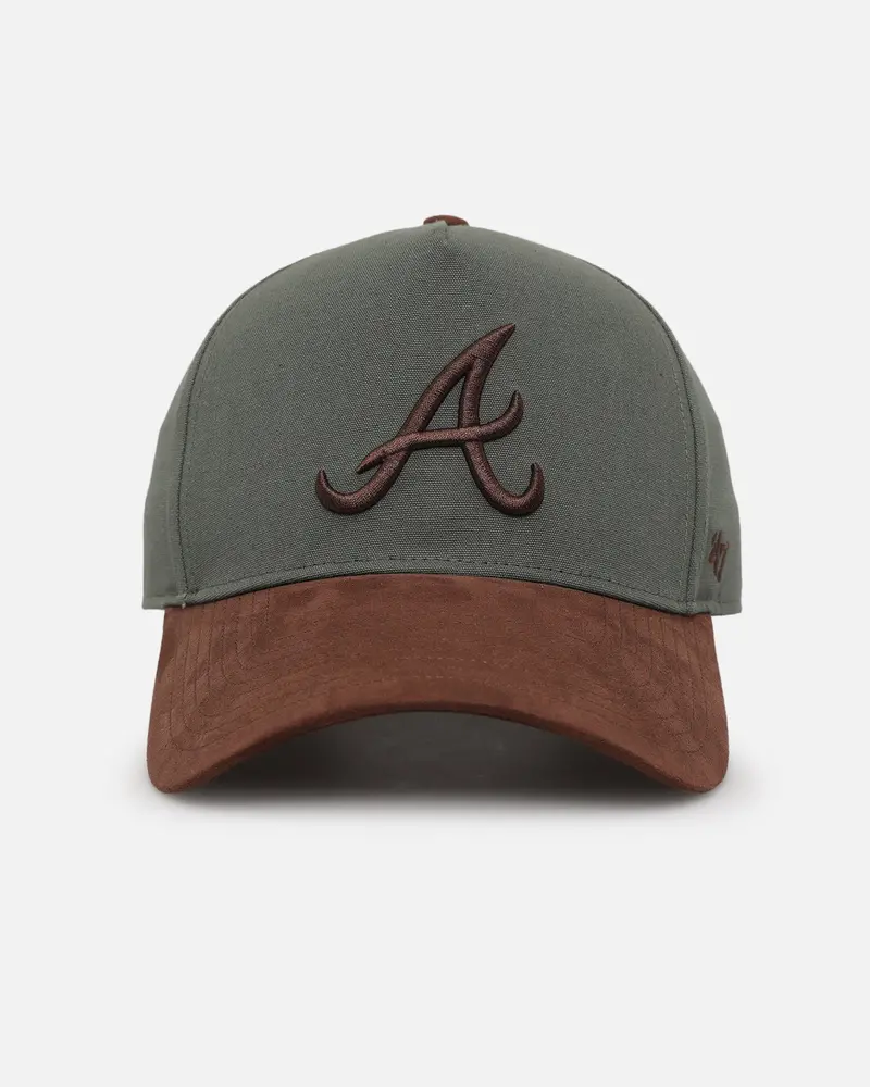 47 Brand Atlanta Braves 'Bottle Green' Offside Dt Snapback Bottle Green 1