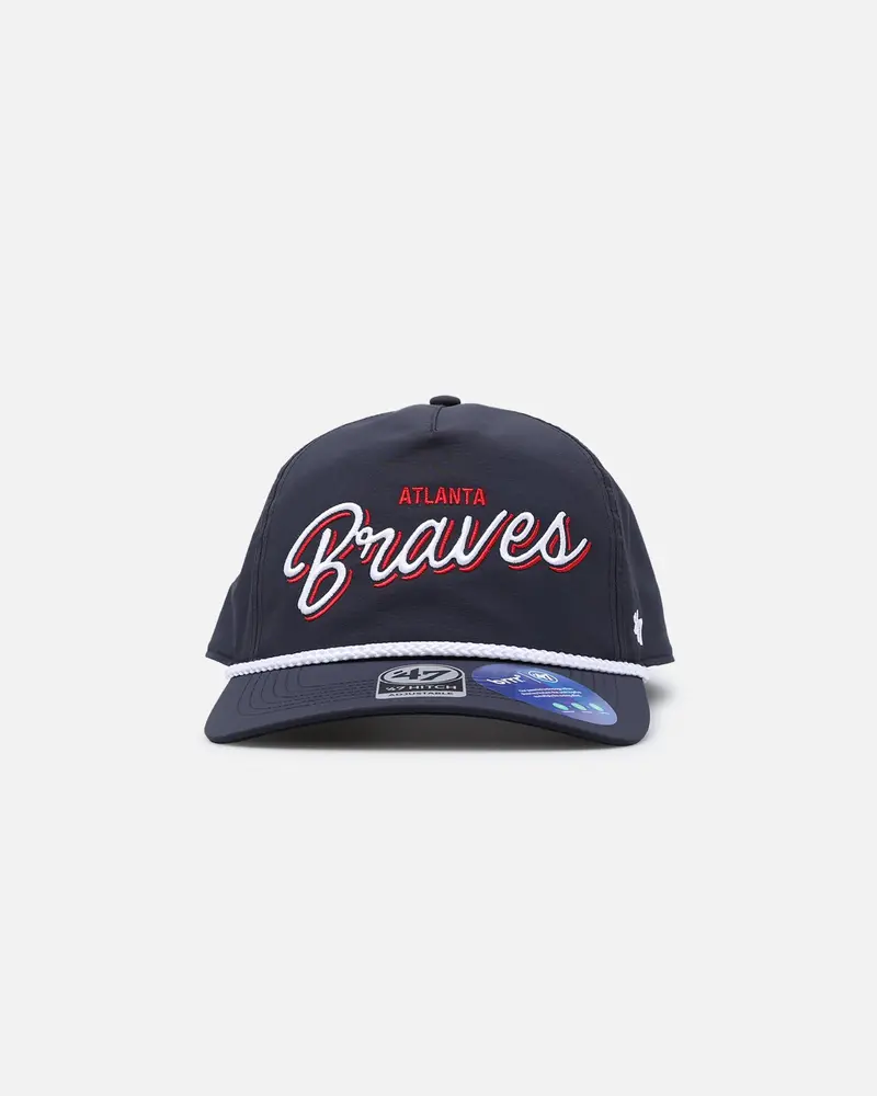 47 Brand Atlanta Braves Brrr° Fairway '47 Hitch Snapback Navy 1