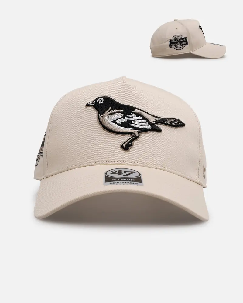 47 Brand Baltimore Orioles 'Caramel Swirl' Mvp Snapback Natural/Khaki 1
