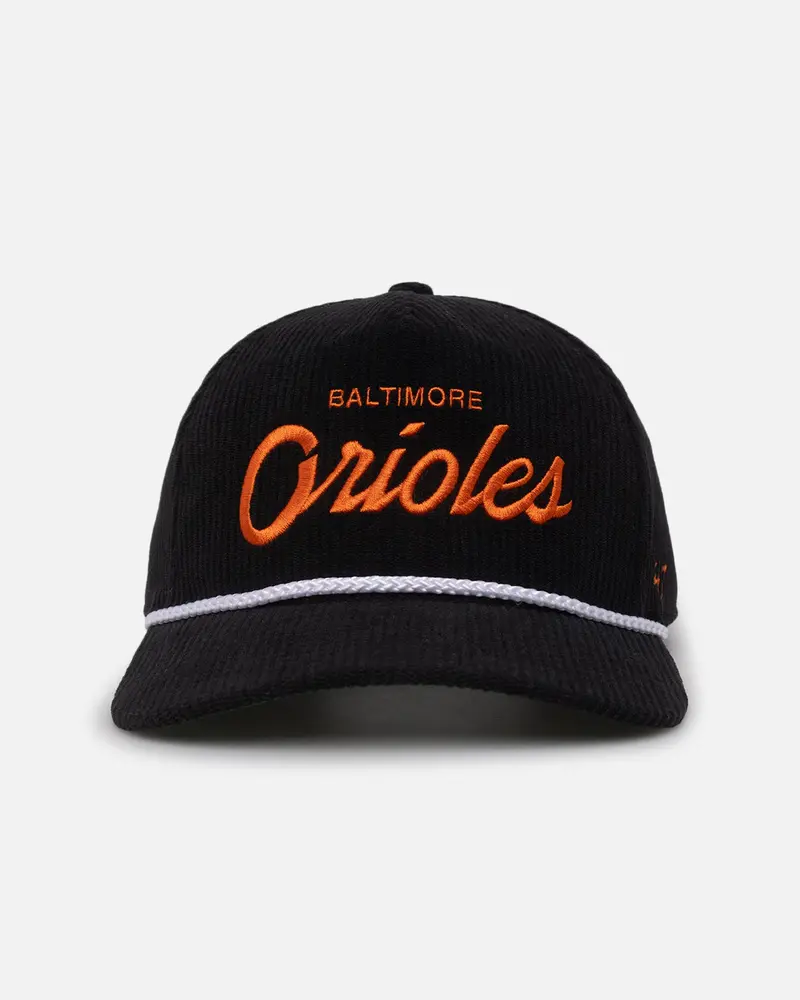 47 Brand Baltimore Orioles 'Mlb Opening Day' Crossrope Hitch Snapback Black 1