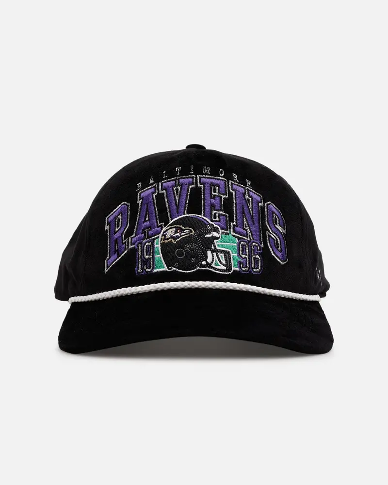 47 Brand Baltimore Ravens 47' Hitch Snapback Black 1