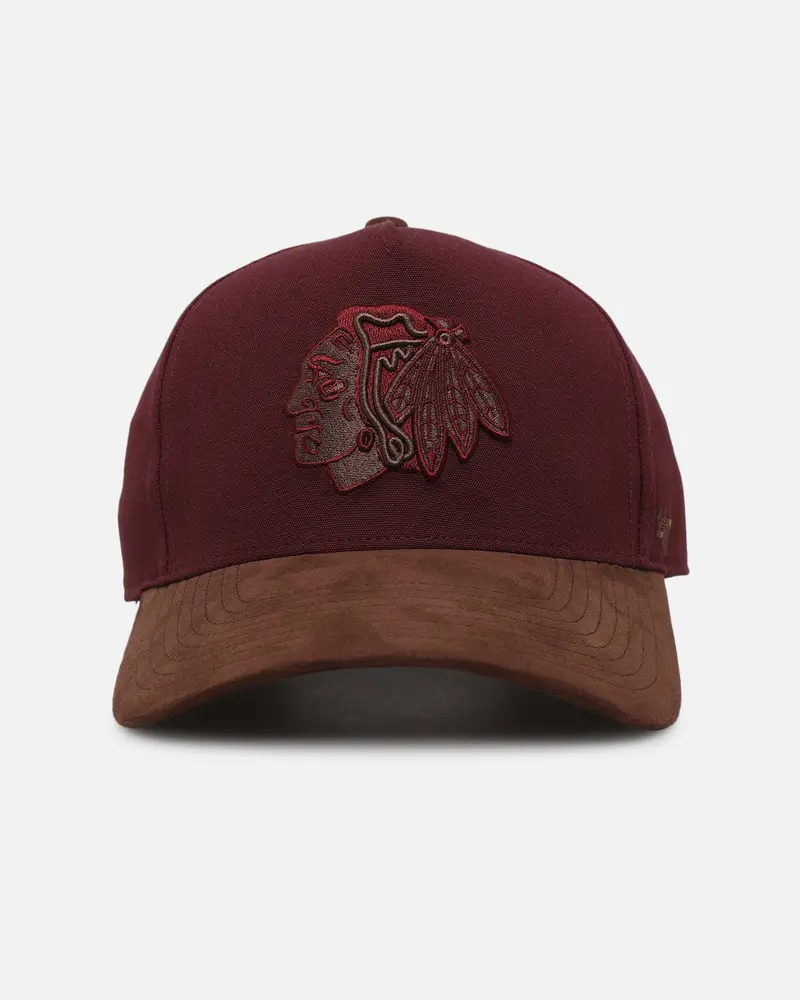 47 Brand Chicago Blackhawks 'Cherry Pie' Offside Dt Snapback Dark Maroon 1