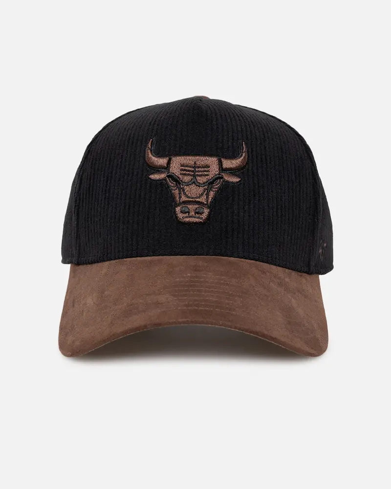 47 Brand Chicago Bulls 'Black Barren' 47 Offside Dt Snapback Black 1