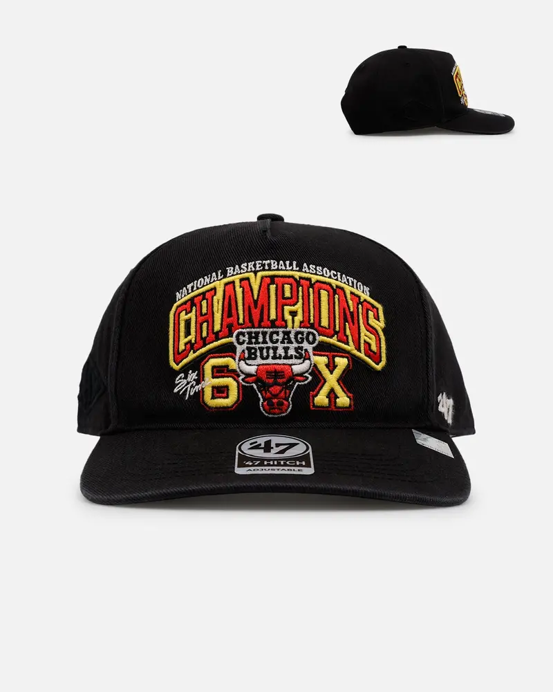 47 Brand Chicago Bulls 'Nba Trophy Case' Premium Hitch Snapback Black 1