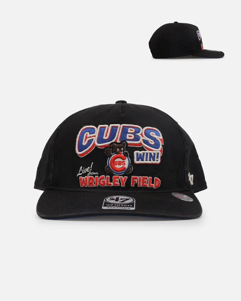 47 Brand Chicago Cubs 'Mlb Trophy Case' 47 Hitch Snapback Black 1