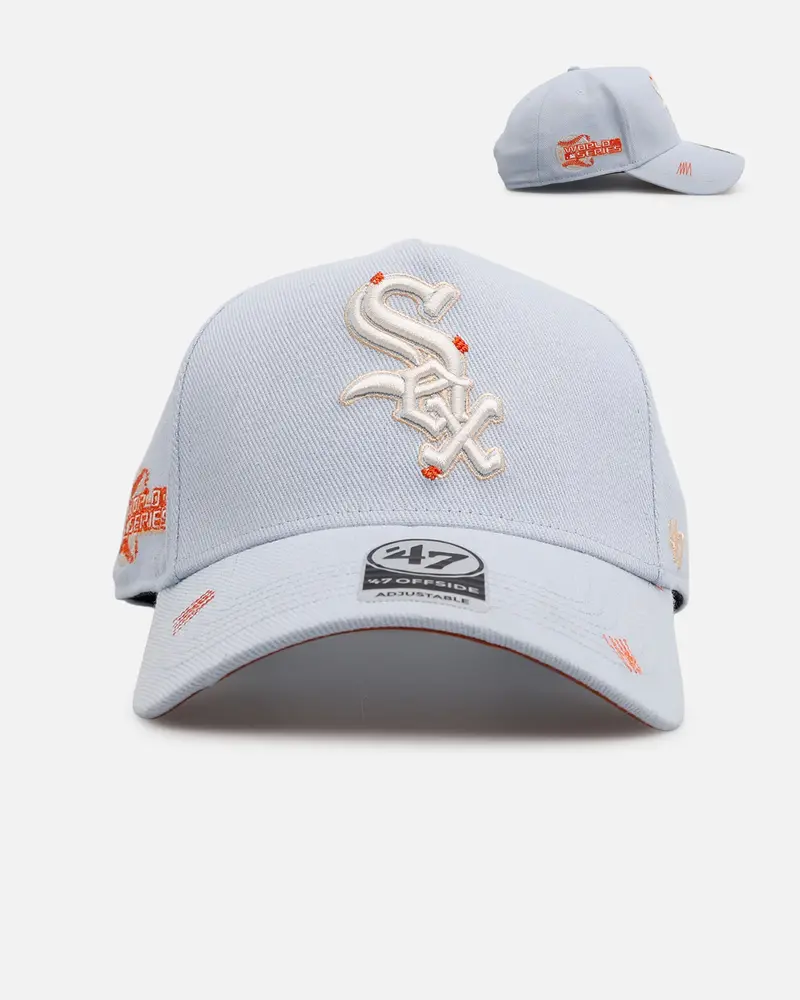 47 Brand Chicago White Sox 'Overstitch' 47 Offside Snapback Light Blue 1