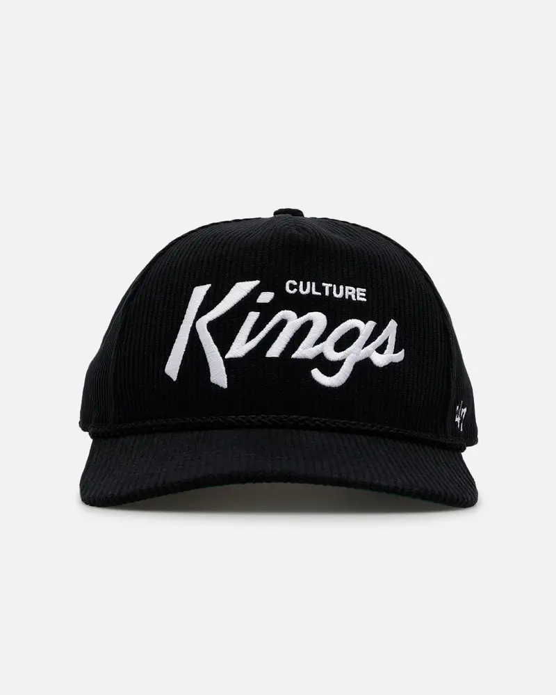 47 Brand Culture Kings Crossrope 'Culture Kings Script' Hitch Snapback Black 1