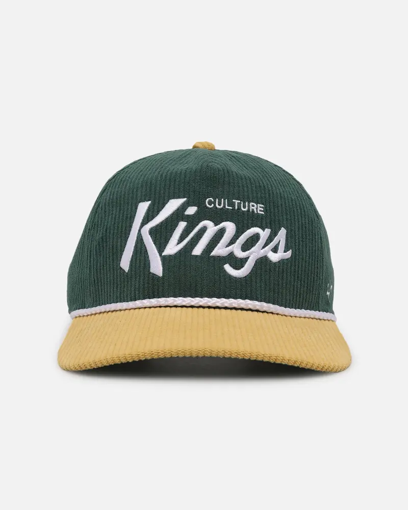 47 Brand Culture Kings Crossrope 'Culture Kings Script' Hitch Snapback Green 1