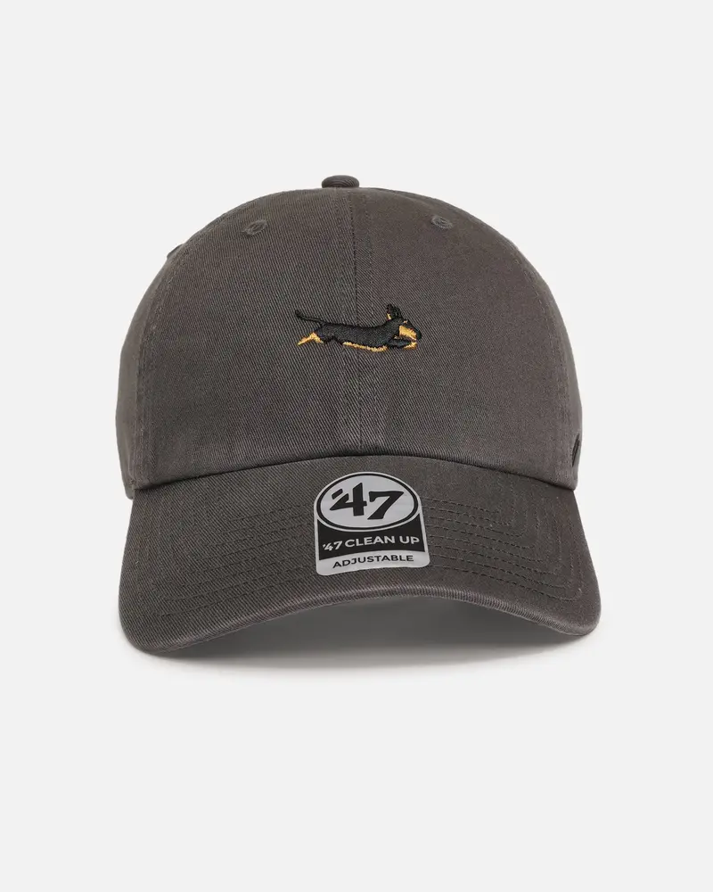 47 Brand Dachshund 'Dog Collection' 47 Clean Up Strapback Charcoal 1