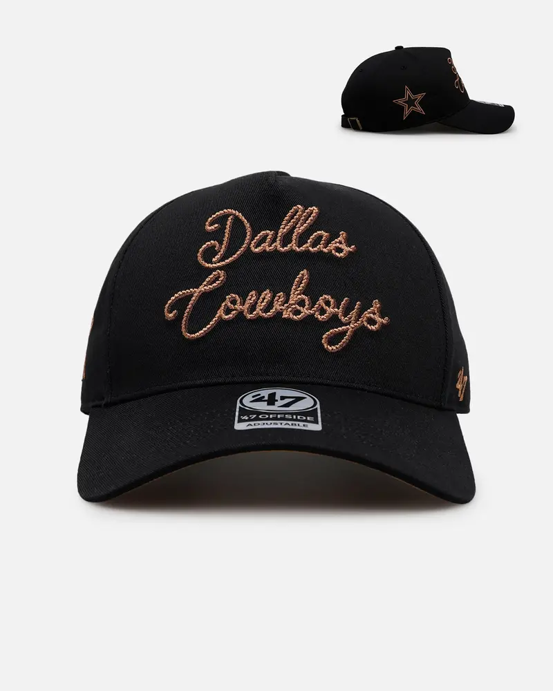 47 Brand Dallas Cowboys 'Round' 47 Offside Strapback Black 1