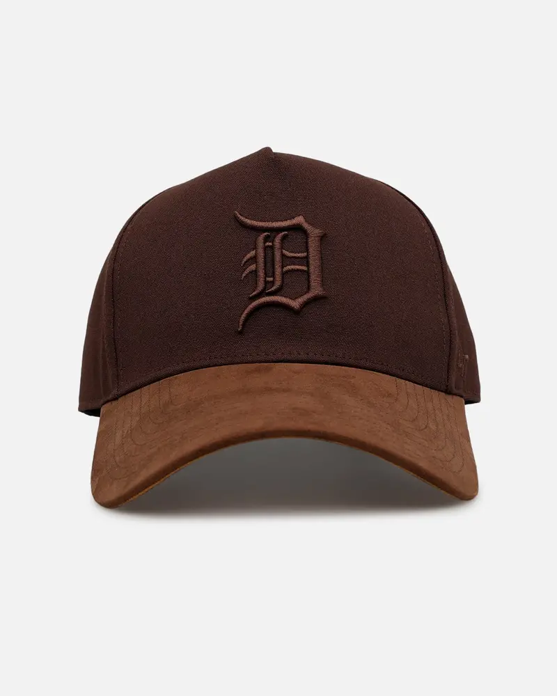 47 Brand Detroit Tigers 'Chocolate Pie' Offside Snapback Chocolate 1
