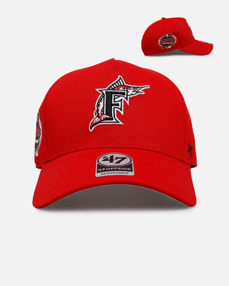 47 Brand Florida Marlins 'Black And Red Variety Pack' 47 Offside Snapback Red/Black 1