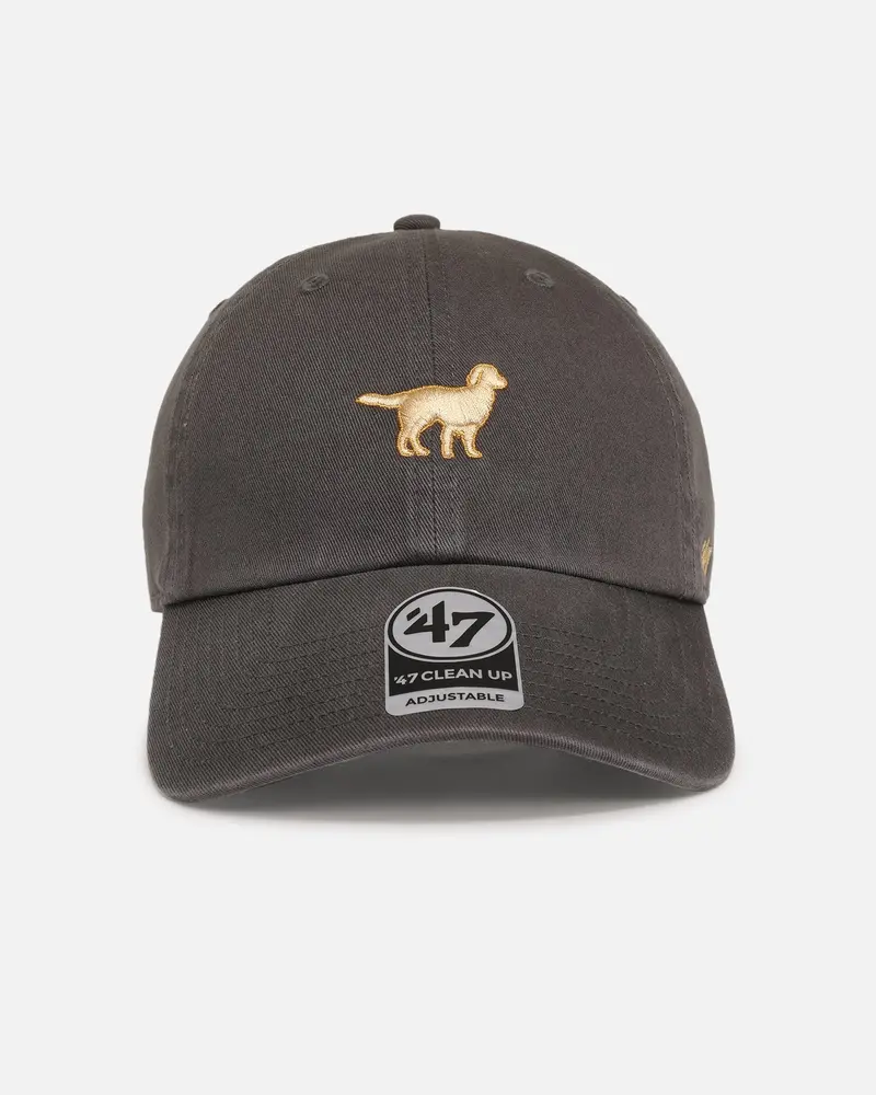 47 Brand Golden Retriever 'Dog Collection' 47 Clean Up Strapback Charcoal 1