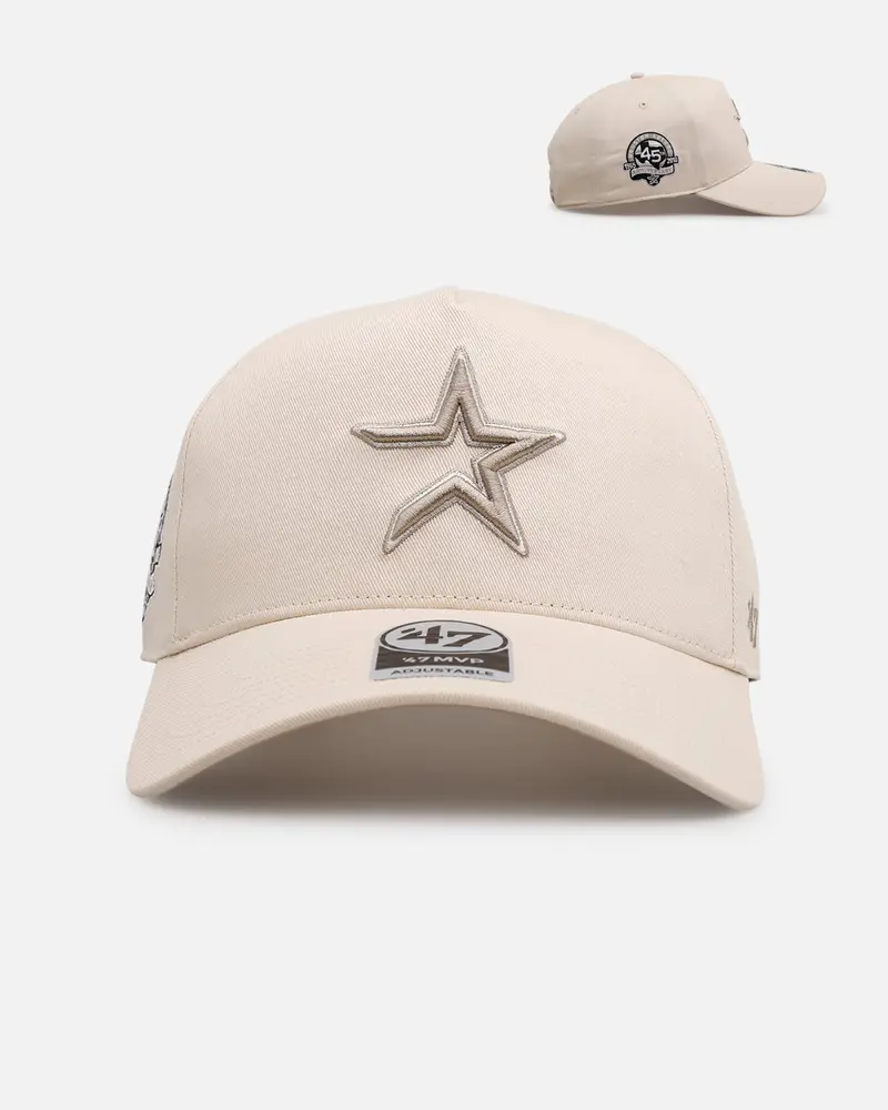 47 Brand Houston Astros 'Caramel Swirl' Mvp Snapback Natural/Khaki 1