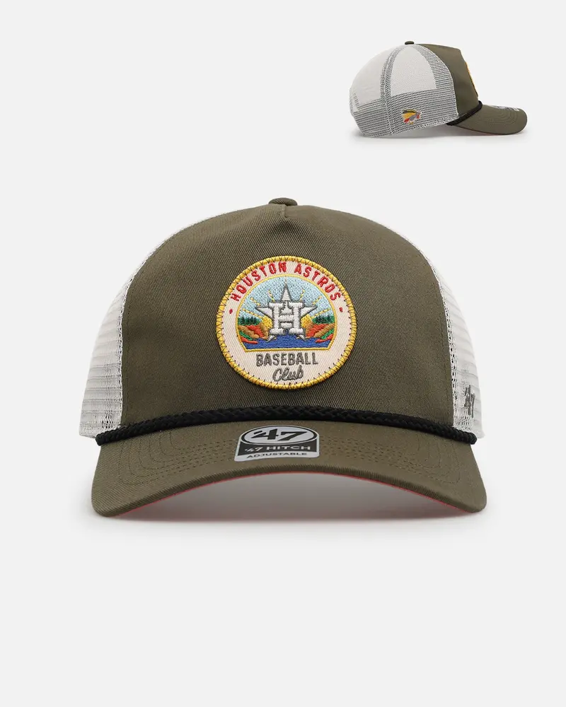 47 Brand Houston Astros 'Casting Call' '47 Hitch Trucker Snapback Sandalwood 1