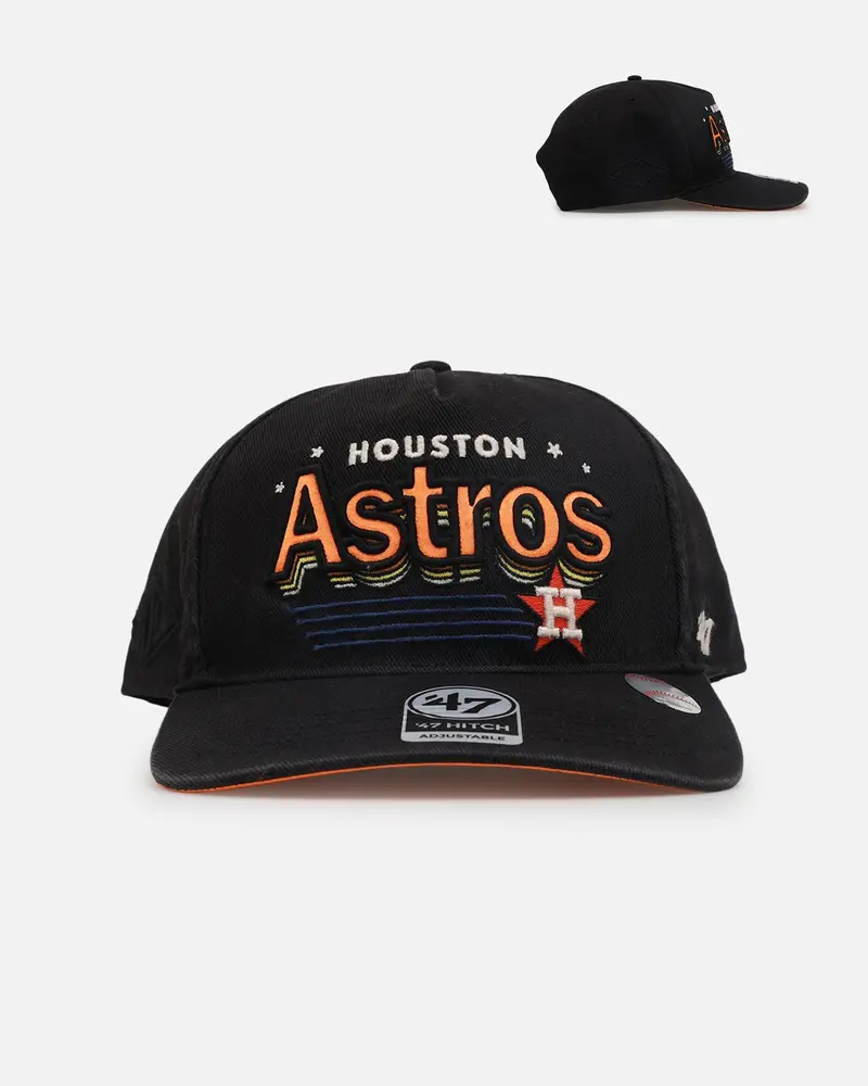 47 Brand Houston Astros 'Mlb Trophy Case' 47 Hitch Snapback Black 1