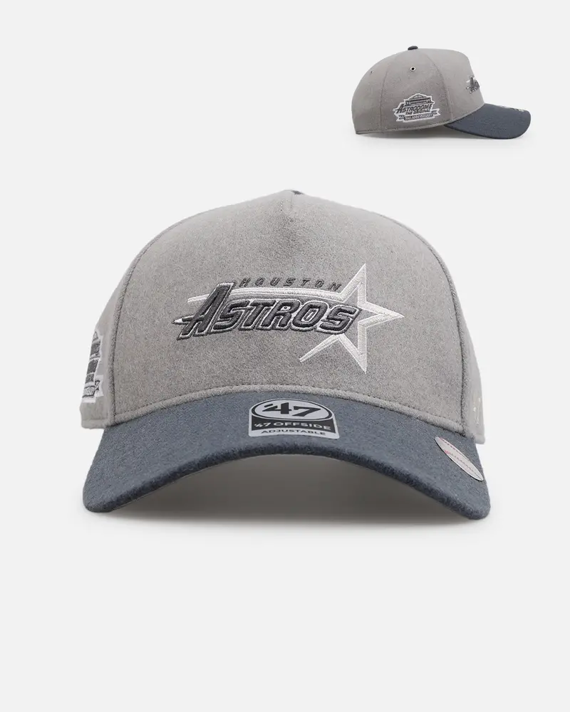 47 Brand Houston Astros 'Shades Of Gray' 47 Offside Snapback Cement 1