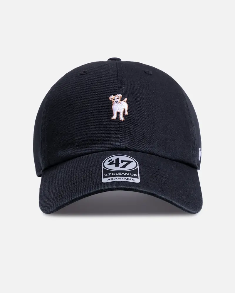 47 Brand Jack Russell Terrier 'Dog Collection' 47 Clean Up Strapback Black 1