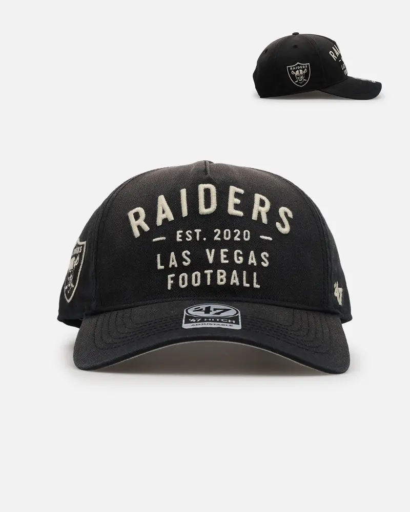 47 Brand Las Vegas Raiders 'Dusted Hitch' 47 Hitch Snapback Black 1