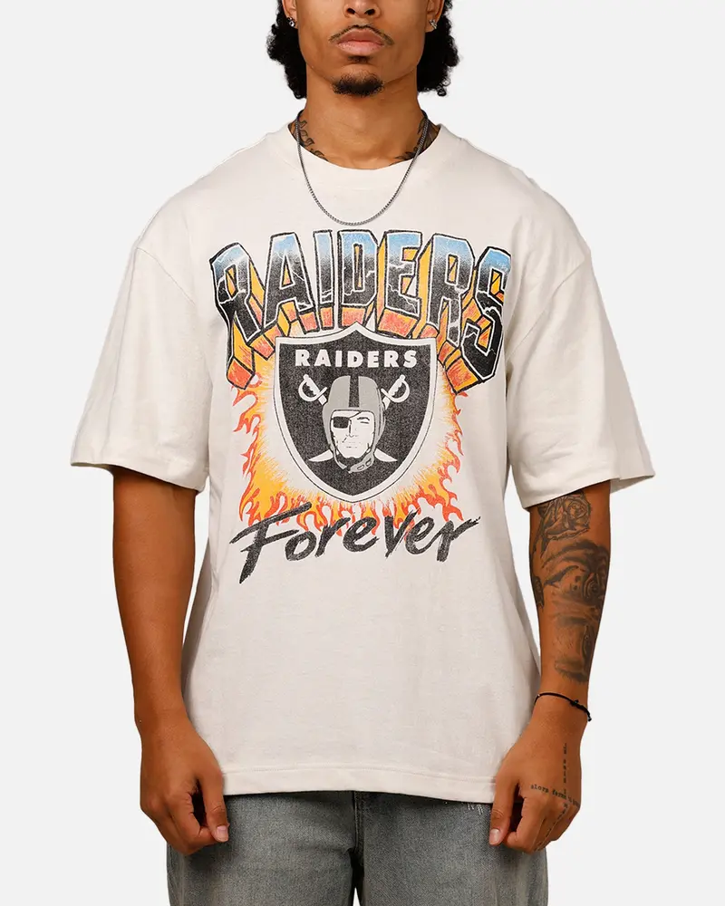 47 Brand Las Vegas Raiders 'Nfl Trophy Case' Premium T-Shirt Sandstone 1