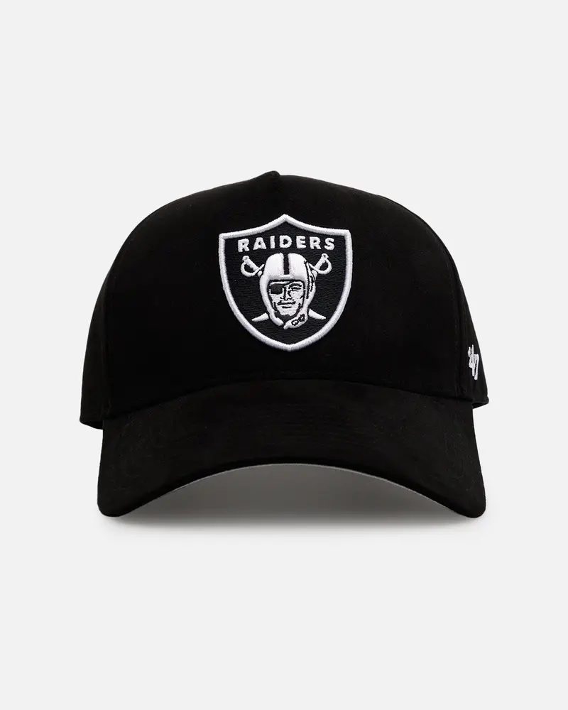 47 Brand Las Vegas Raiders 'Ultrasuede' 47 Mvp Strapback Black/White 1