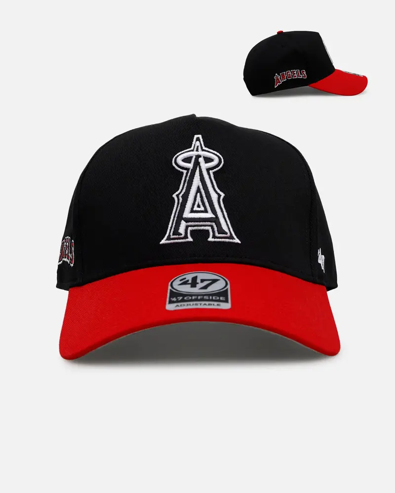 47 Brand Los Angeles Angels 'Black And Red Variety Pack' 47 Offside Snapback Black/Red 1