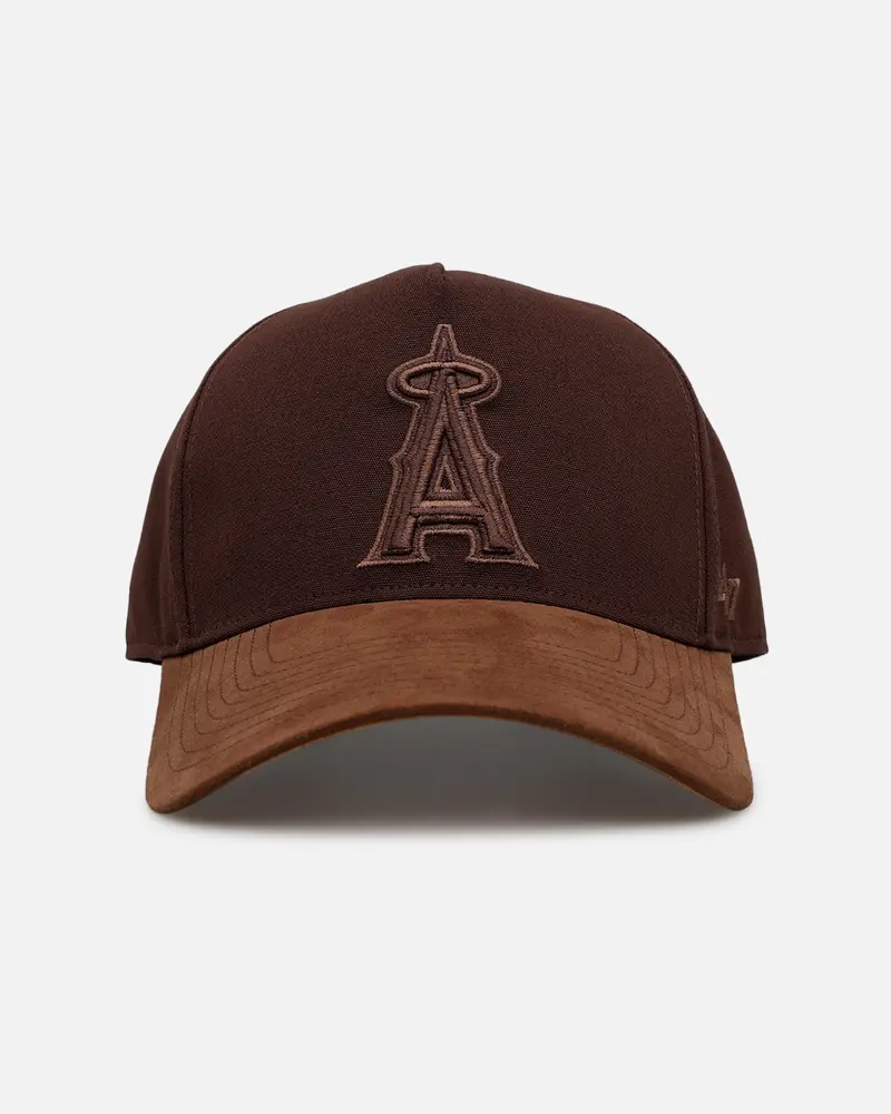 47 Brand Los Angeles Angels 'Chocolate Pie' Offside Snapback Chocolate 1