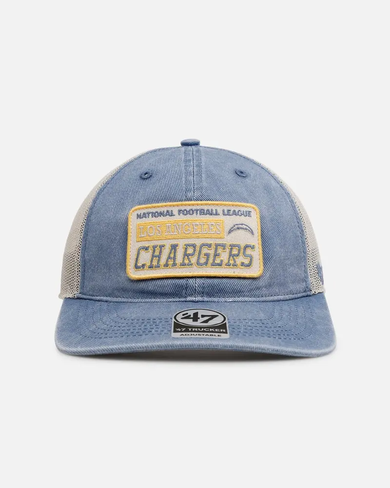 47 Brand Los Angeles Chargers 'Canteen' '47 Trucker Snapback Blue 1