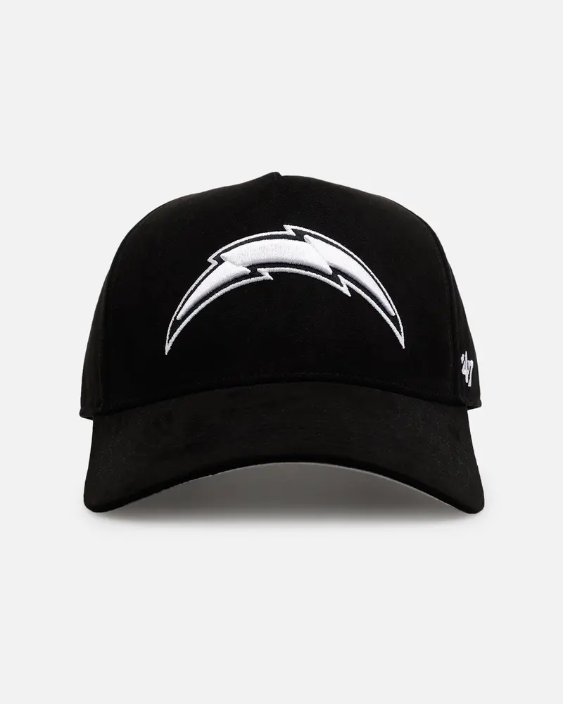 47 Brand Los Angeles Chargers 'Ultrasuede' 47 Mvp Strapback Black/White 1