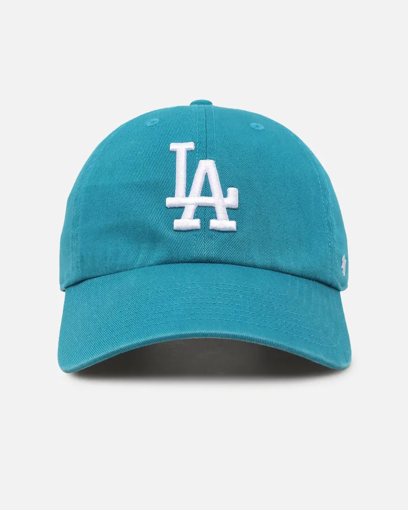 47 Brand Los Angeles Dodgers 'Ballpark' 47 Clean Up Strapback Dark Teal 1
