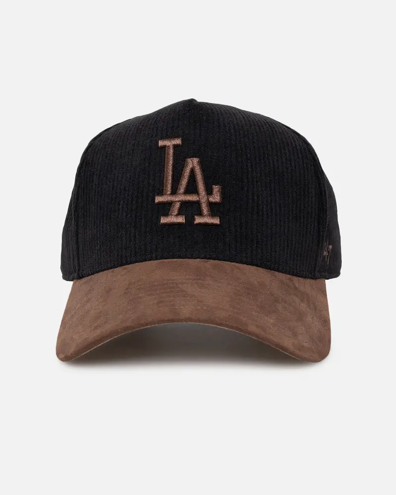 47 Brand Los Angeles Dodgers 'Black Barren' 47 Offside Dt Snapback Black 1