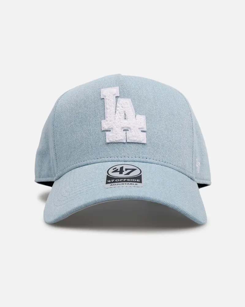 47 Brand Los Angeles Dodgers 'Denim Chenille' 47 Offside Snapback Denim 1