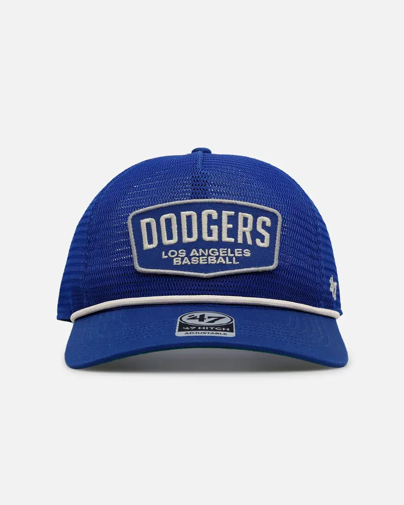 47 Brand Los Angeles Dodgers 'Mesh' Hitch Trucker Snapback Blue 1