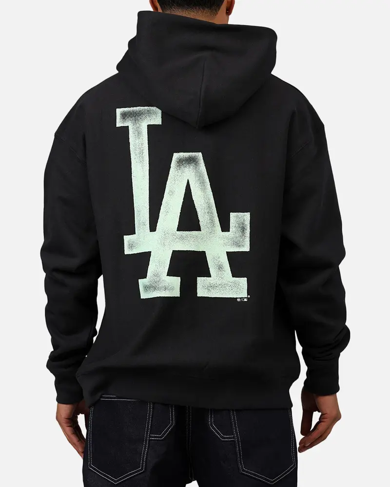 47 Brand Los Angeles Dodgers 'Mlb Trophy Case' Premium Hoodie Black 1