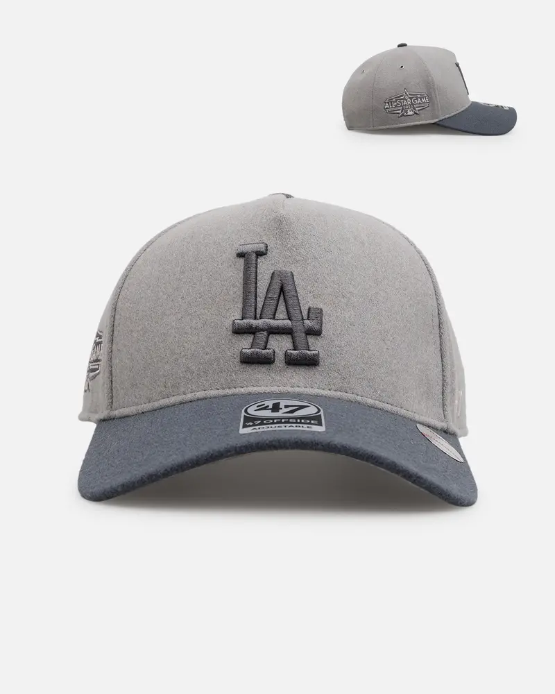 47 Brand Los Angeles Dodgers 'Shades Of Gray' 47 Offside Snapback Cement 1