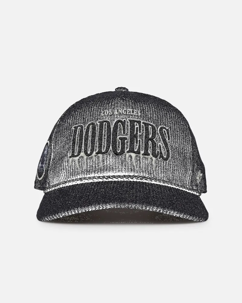 47 Brand Los Angeles Dodgers 'Slasher' 47 Hitch Corduroy Snapback Black 1
