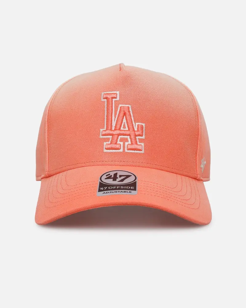 47 Brand Los Angeles Dodgers 'Sunbleach' 47 Offside Snapback Orange 1
