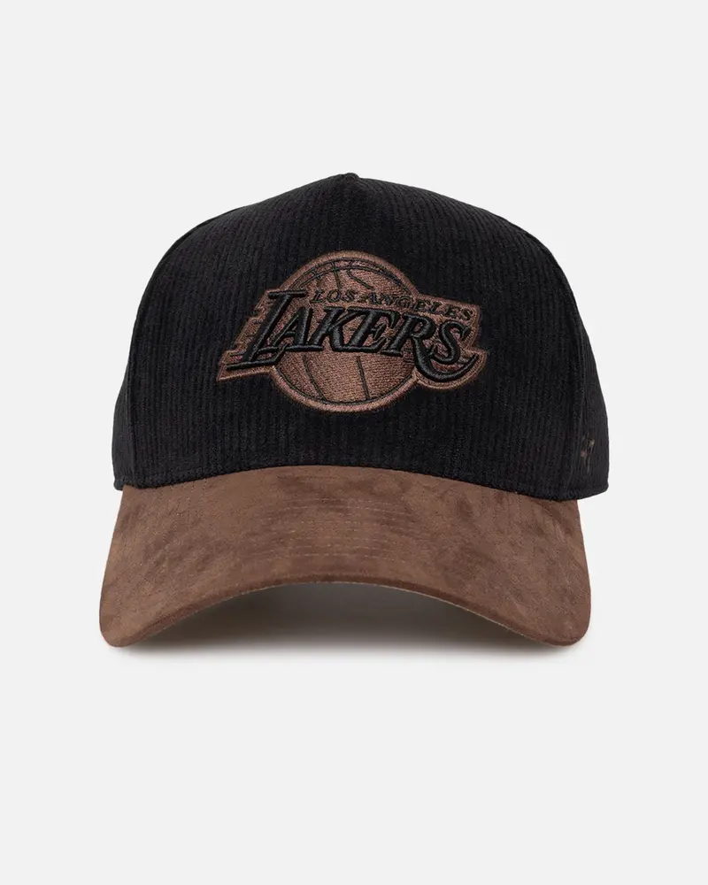 47 Brand Los Angeles Lakers 'Black Barren' 47 Offside Dt Snapback Black 1