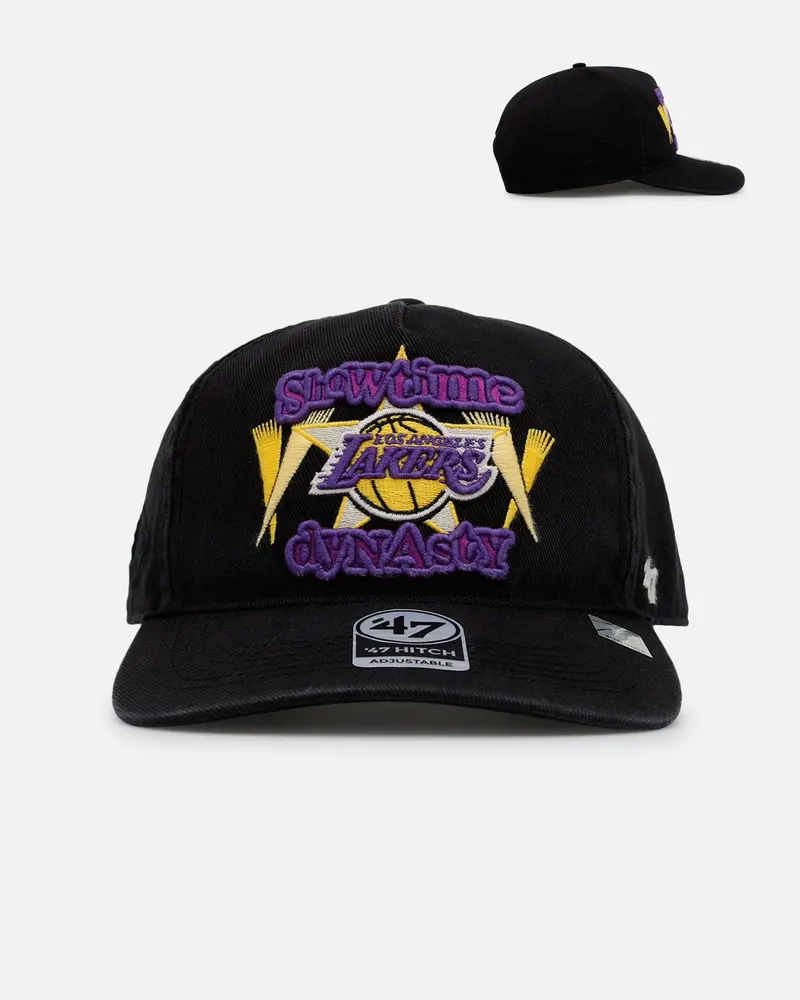47 Brand Los Angeles Lakers 'Nba Trophy Case' Premium Hitch Snapback Black 1