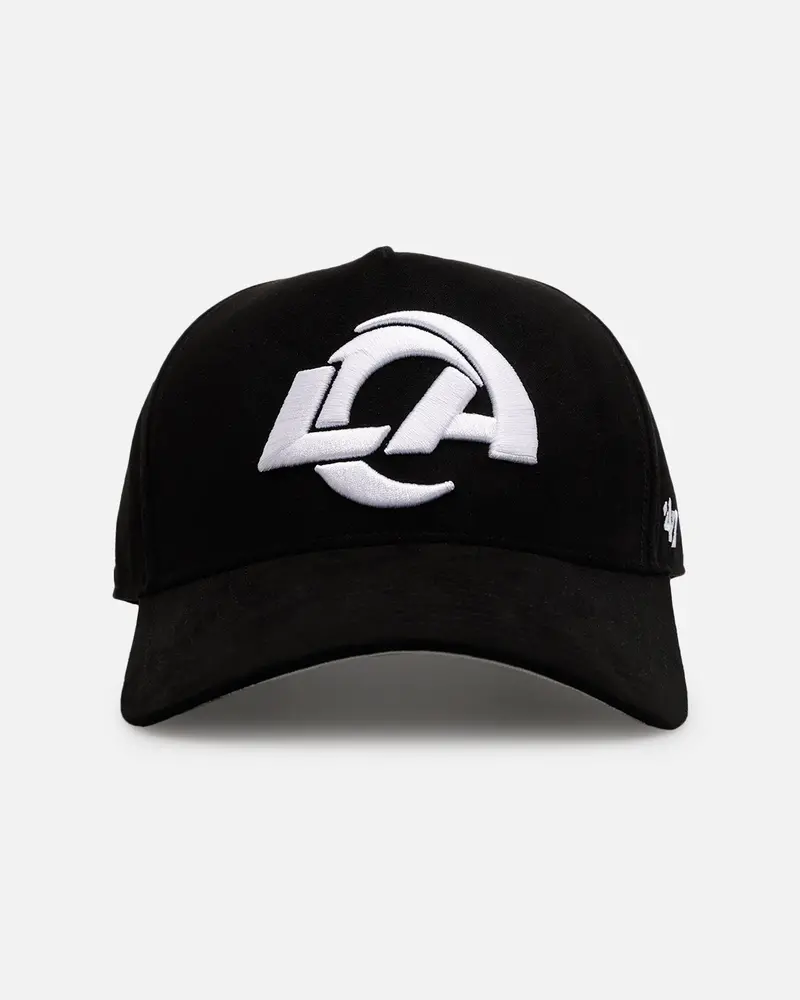 47 Brand Los Angeles Rams 'Ultrasuede' 47 Mvp Strapback Black/White 1