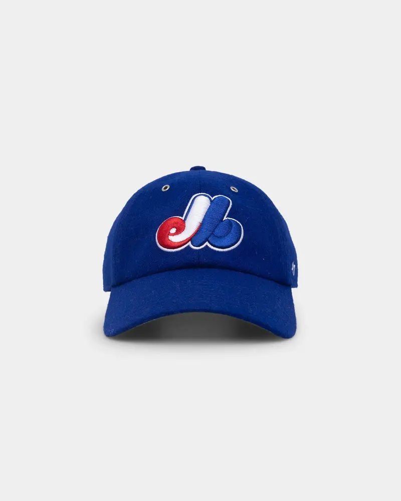47 Brand Montreal Expos Wooly '47 Clean Up Strapback Royal 1