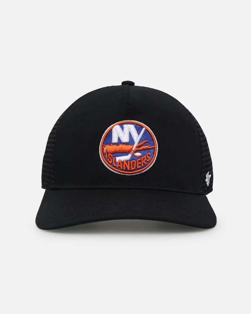 47 Brand New York Islanders Mesh '47 Hitch Trucker Snapback Black/Team 1