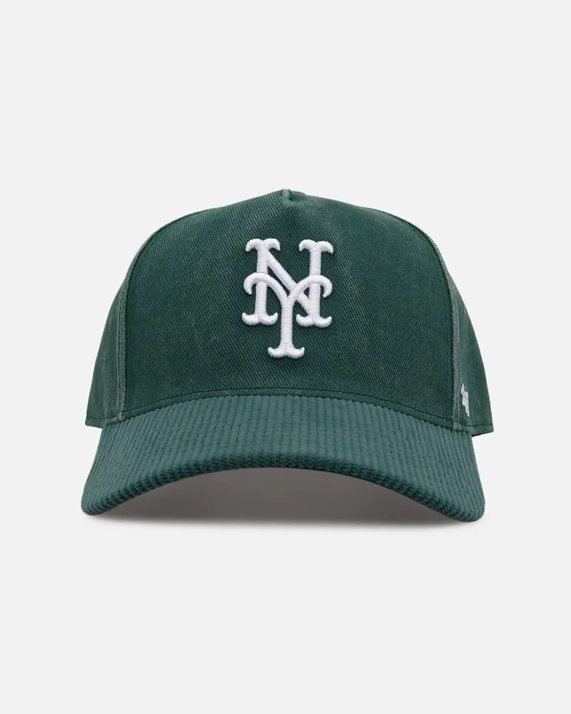 47 Brand New York Mets 'Apollo Cord Dark Green' 47 Offside Snapback Dark Green 1