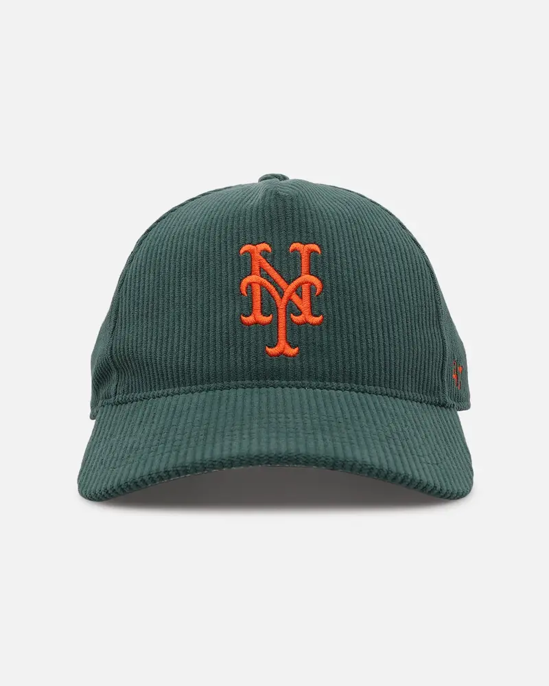 47 Brand New York Mets 'Met Variety Pack' Corduroy Hitch Snapback Dark Green 1