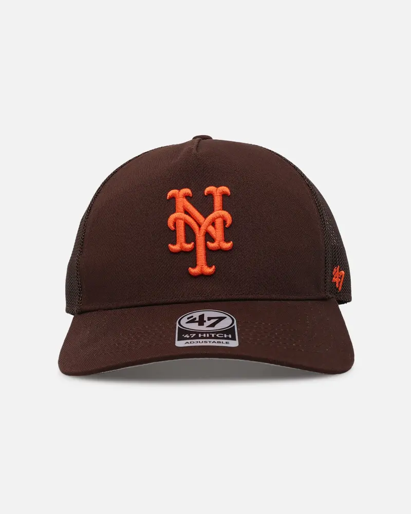 47 Brand New York Mets 'Met Variety Pack' Hitch Trucker Snapback Brown 1